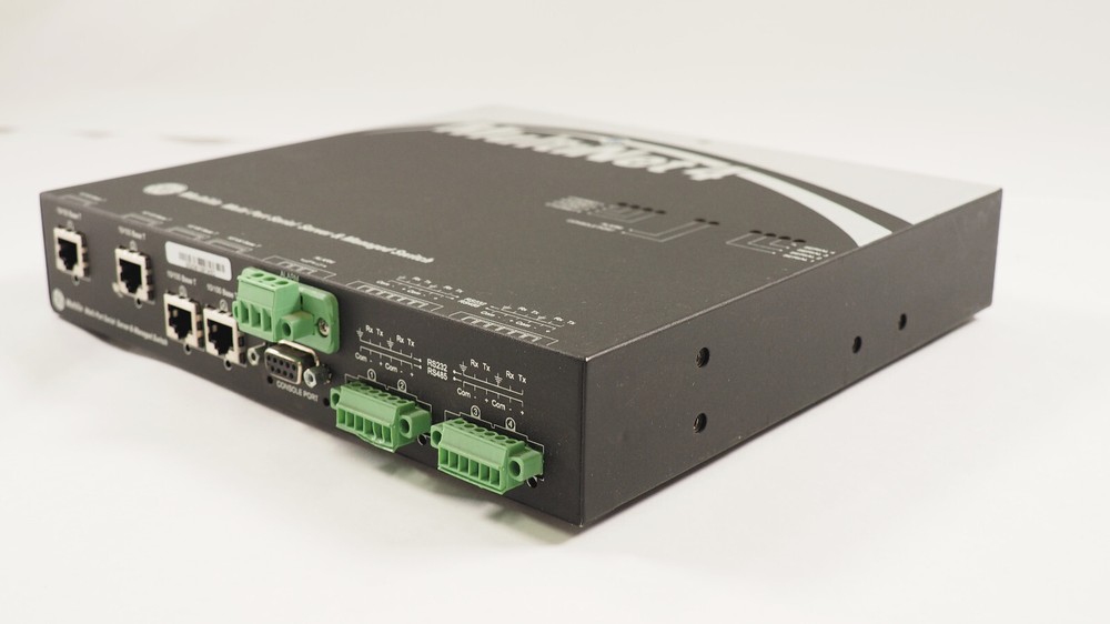 MULTILIN MultiNet4 MN4-L0-XX-AD-X Multiport Serial Server & Managed Switch