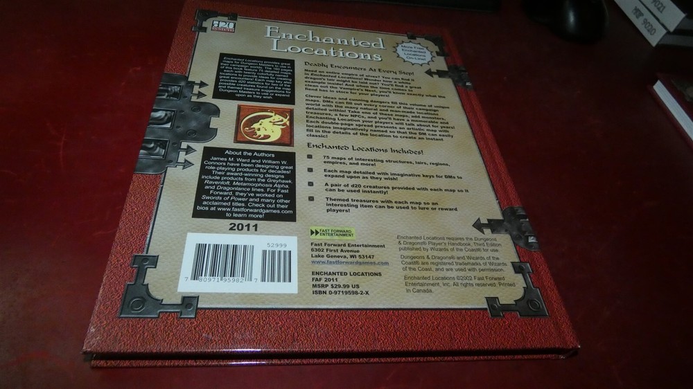 D20: FFE: Enchanted Locations Hardcover