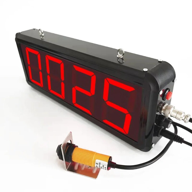 LED Automatic Induction Counter / Infrared Conveyor Belt Loading Point Device