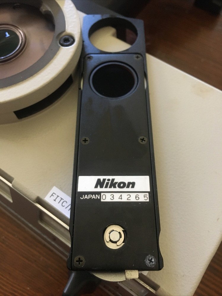 Nikon Epi-Illuminator EFD-3 Rotating Polarizing Sliding Filter Built-in Analyzer