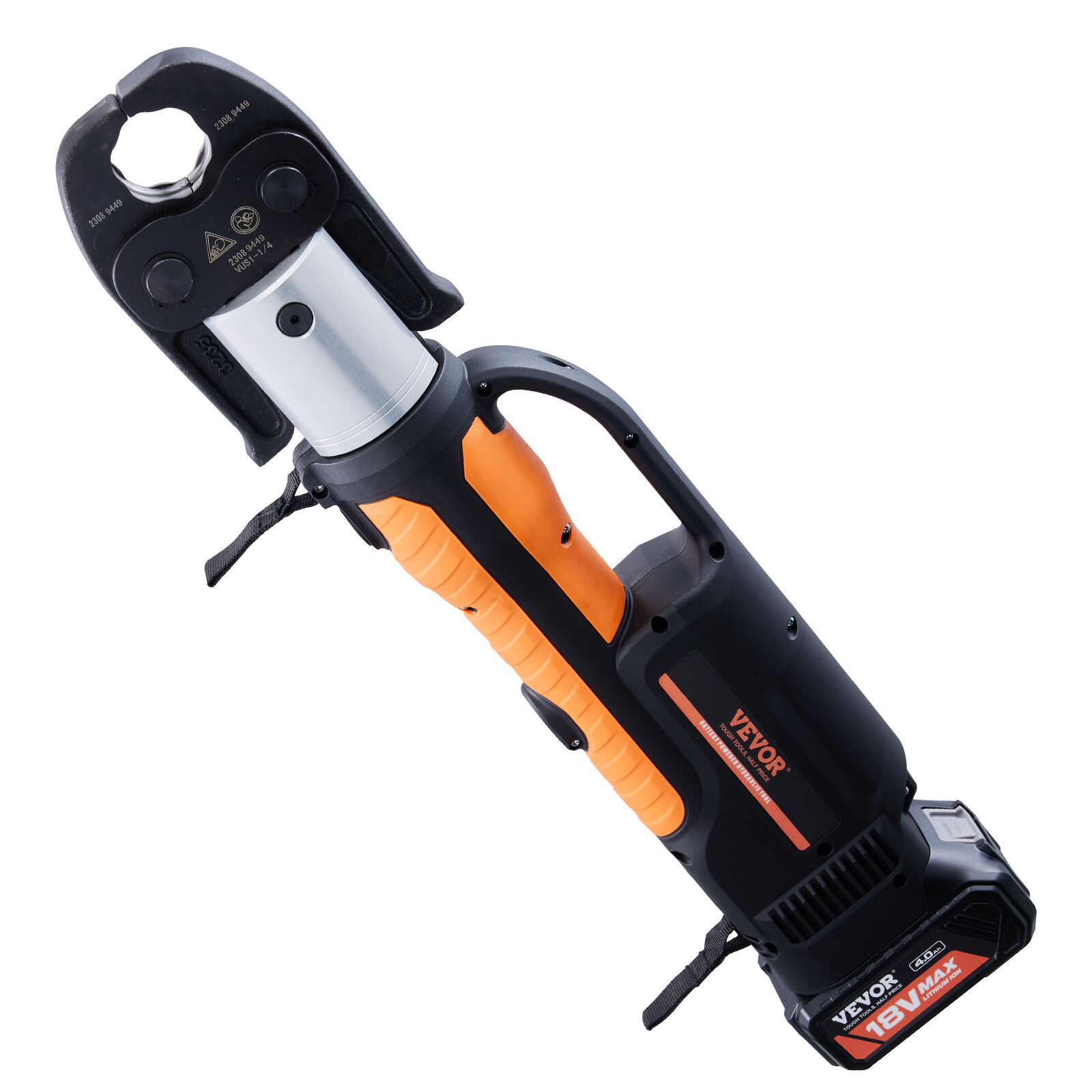 1/2"-2" Pro Press Tool 18V with 6 Pro Press Jaws 2pcs 4AH Battery Fast Charger