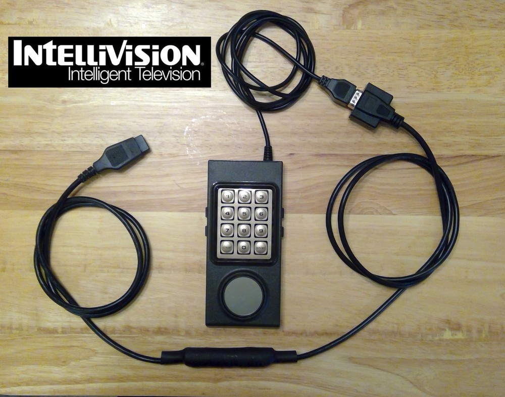Intellivision Flashback Joystick Controller Adapter Cable for Intellivision II