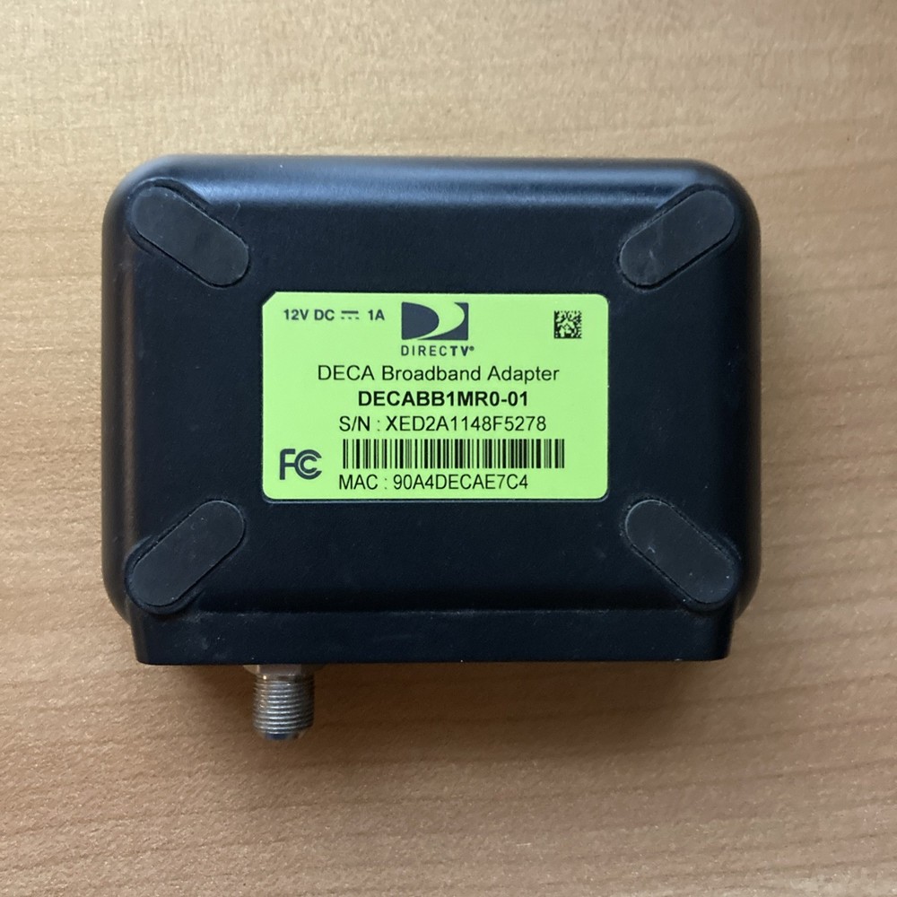 DirecTV DECA Broadband Adapter DECABB1MR0-01