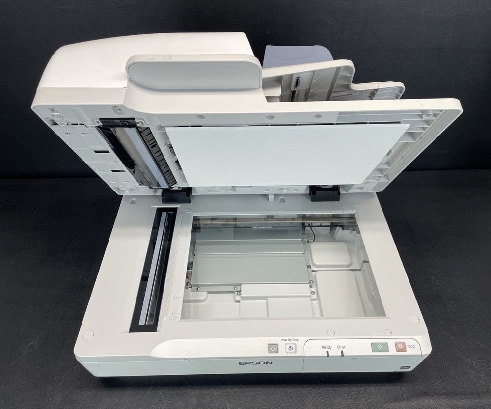Epson DS-6500, White, Large Flatbed Document Color Scanner, Tested Working