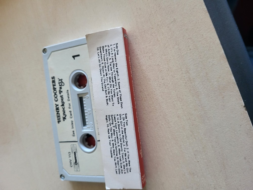 henry coopers knockout party cassette