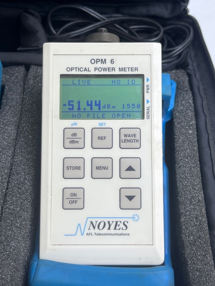 Noyes OLS6 Optical Light Source & OPM6 Power Meter