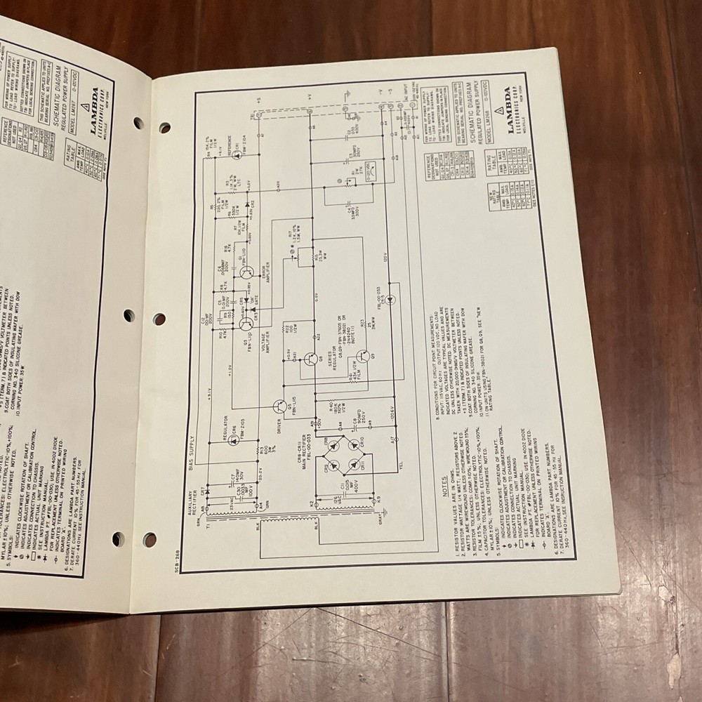 Lambda Model LM A Package Regulated Power Supplies Instruction Manual IM-LMA