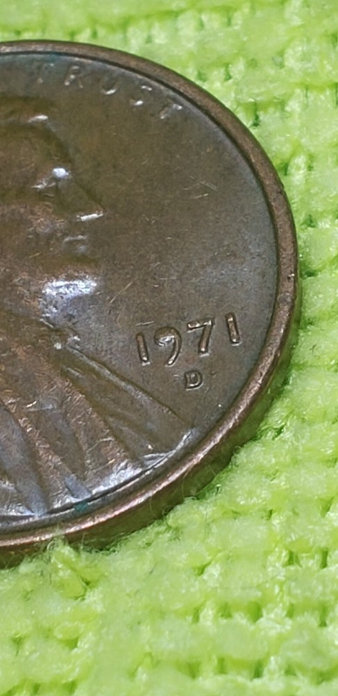 RARE 1971 “D” Lincoln Memorial Penny Error