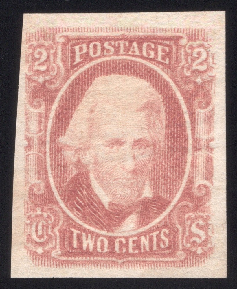 Confederate States, CSA #8 2¢ Brown Red, Mint NG, Sound!