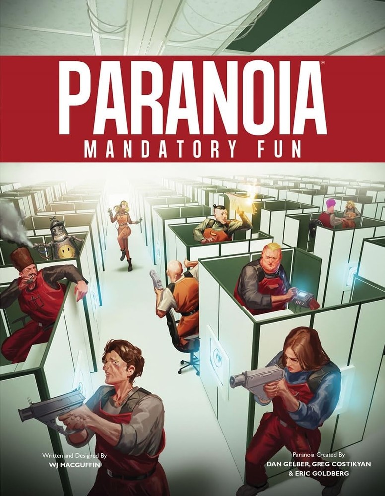 Paranoia RPG: Mandatory Fun New