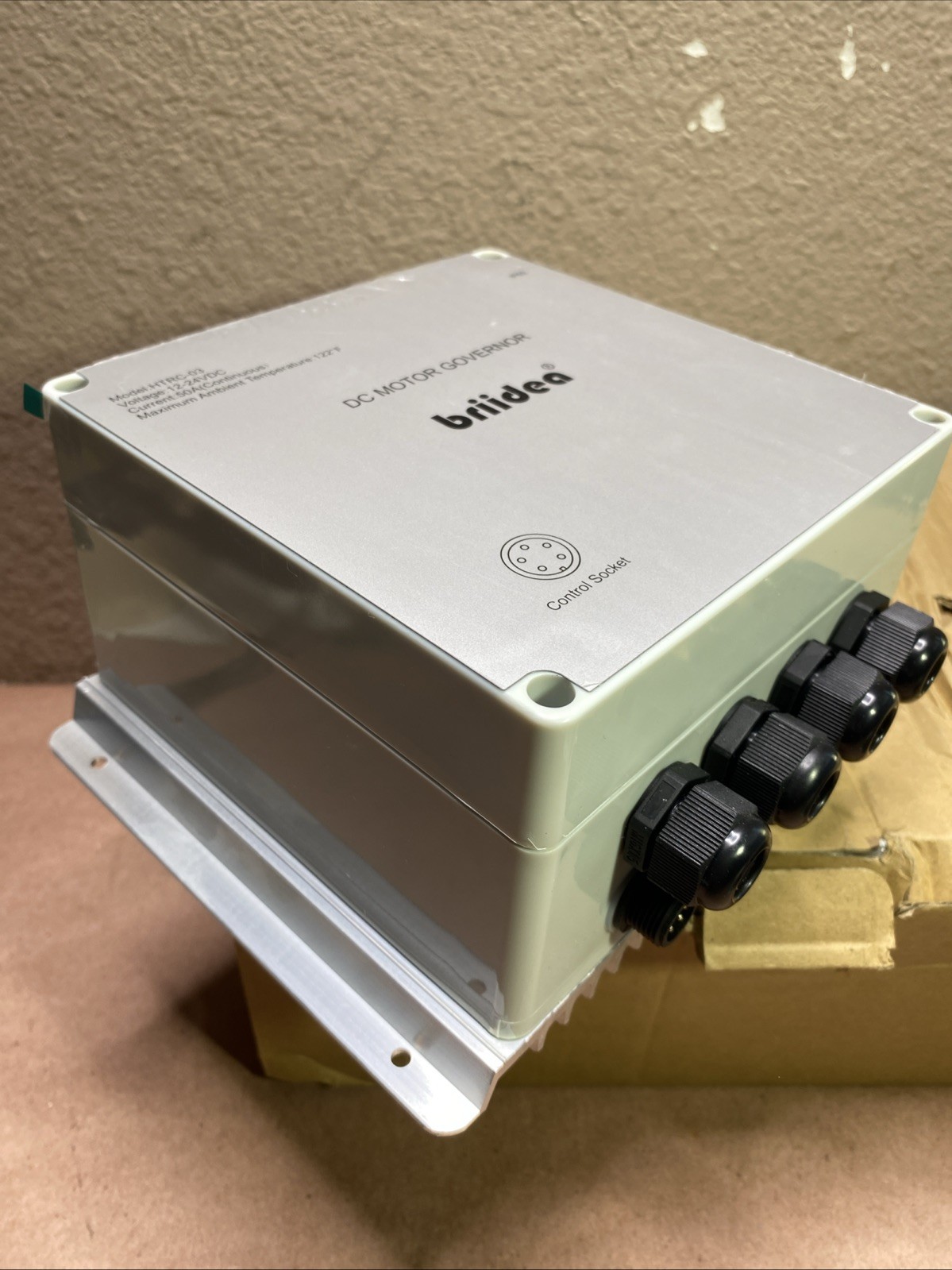 PWM Controller BRIIDEA 12V/24V 50A DC Motor Speed Handle Control