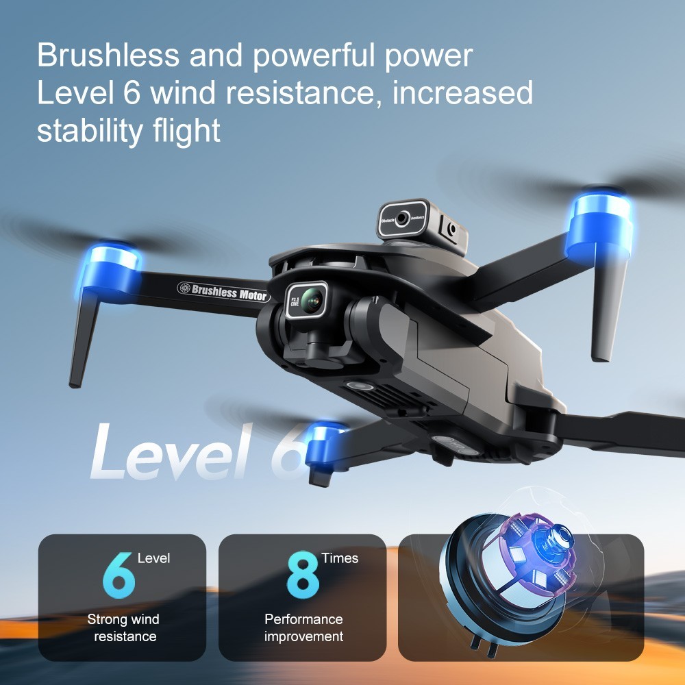 V168 GPS Drone with Camera Obstacle Avoidance One Key Return Altitude Hold