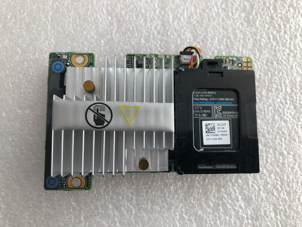 Dell 5CT6D PowerEdge PERC 512MB Mini Mono RAID Controller 6Gb/s w/Battery