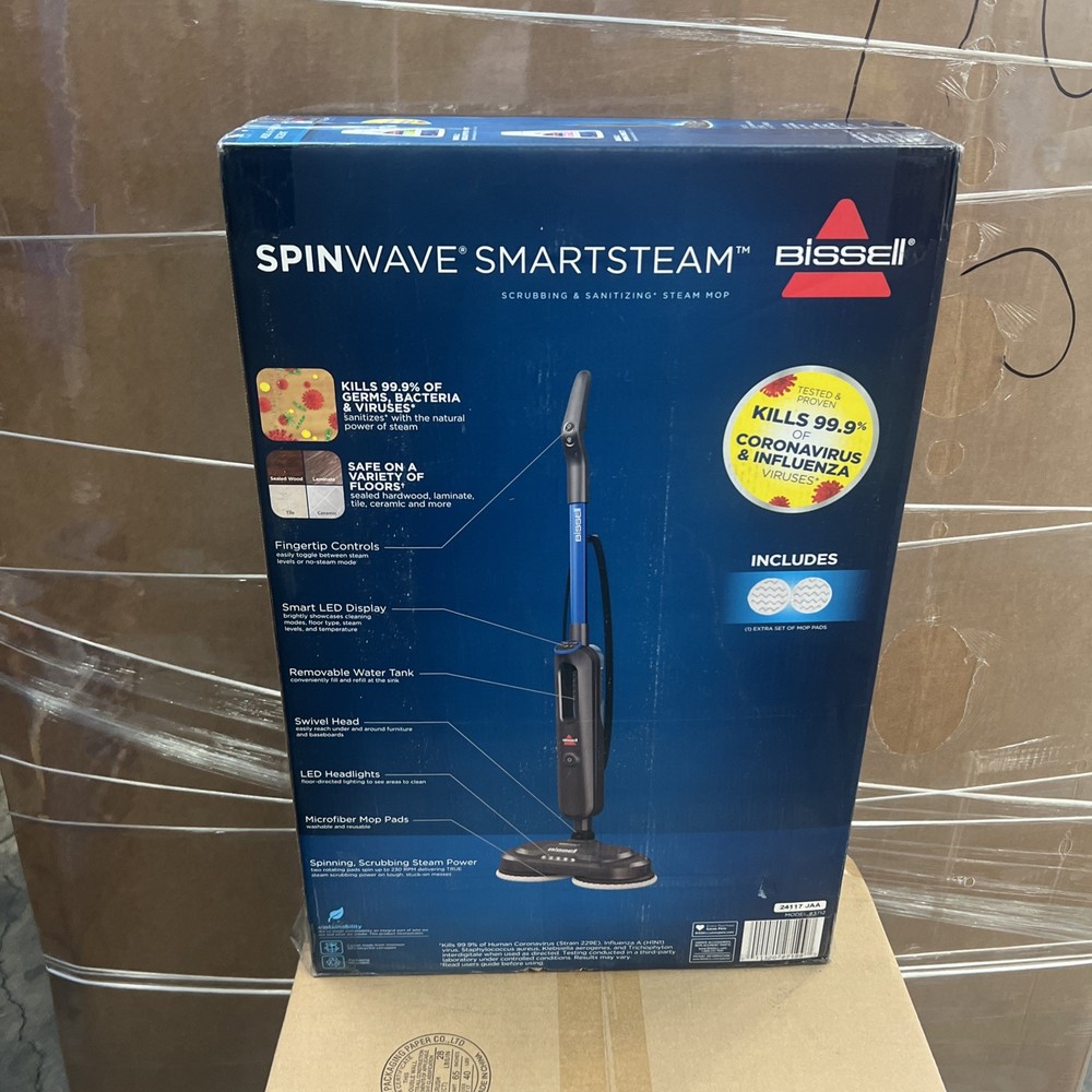 Bissell SpinWave SmartSteam Mop