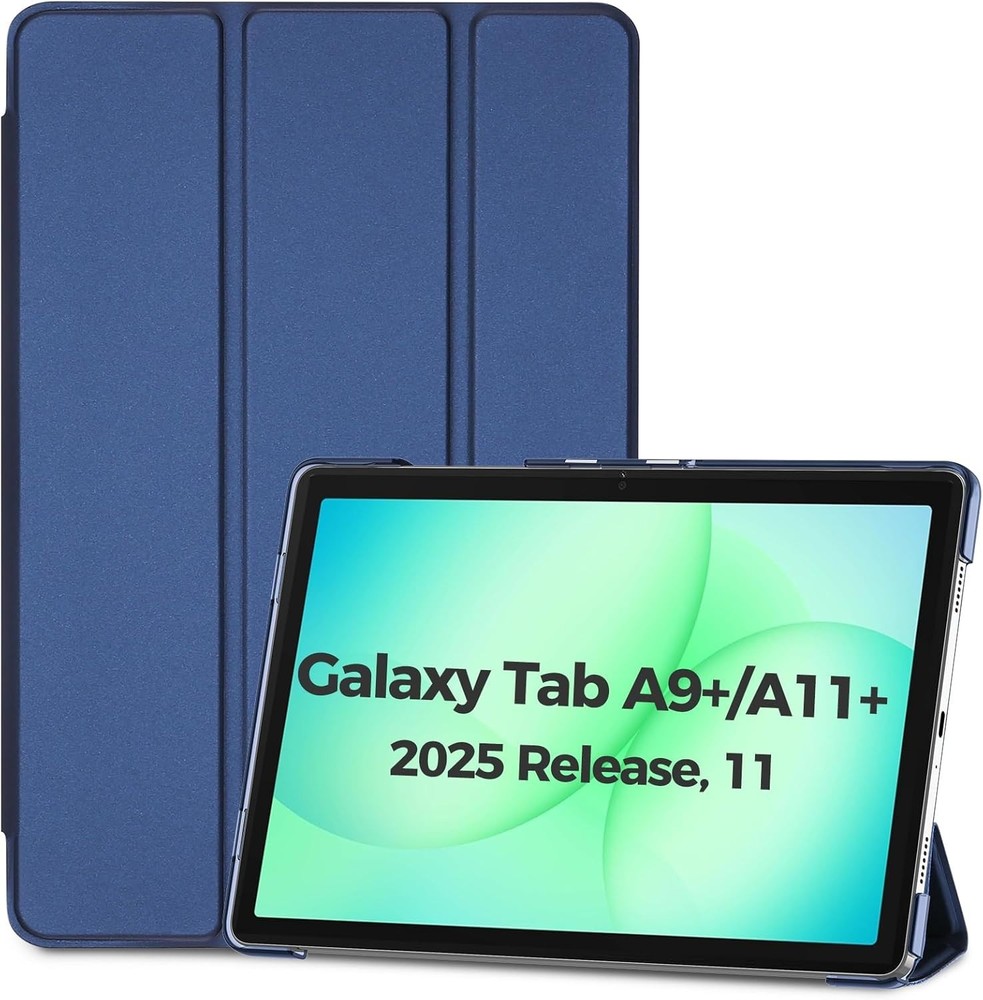 Elegant Hard Shell Tablet Case for 11" Galaxy Tab A11+/A9+ Plus - Translucent