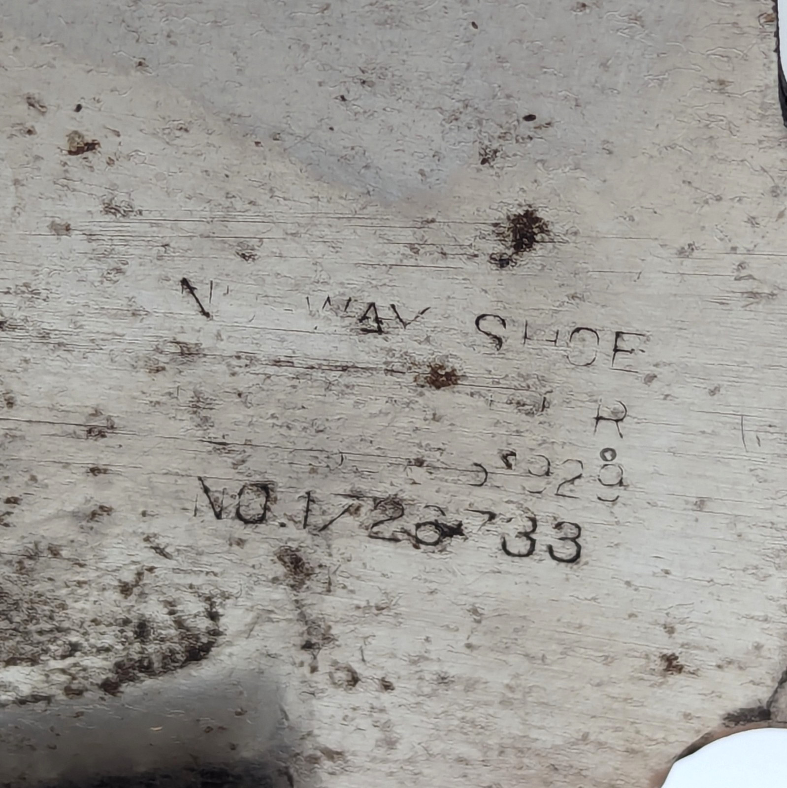 Vintage 1929 Nu-Way Steel Industrial Steampunk Shoe Stretcher Factory Sizer