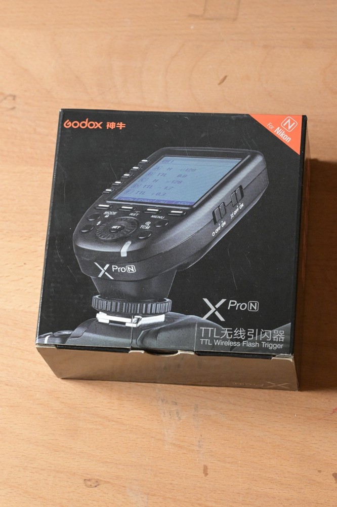 Godox XProN TTL Wireless Flash Trigger for Nikon – Open Box, Complete