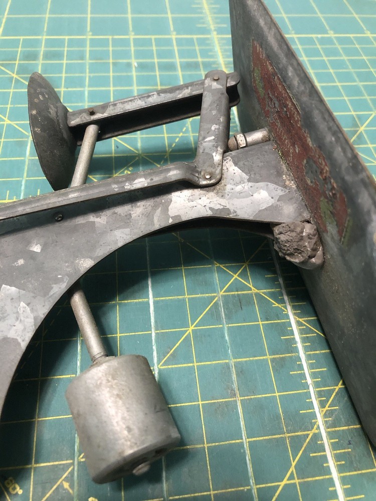 Antique Metal Egg Scale