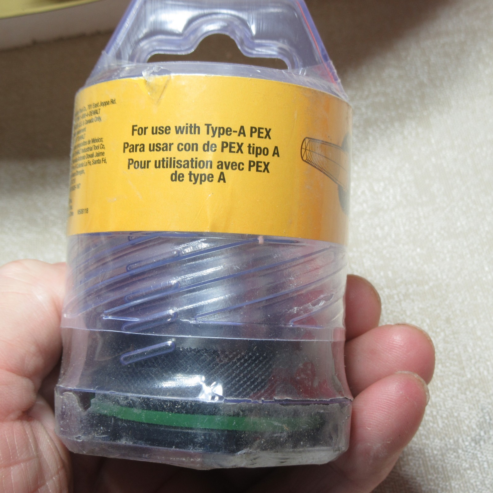 For DEWALT DCE40034 3/4" Pex Expander Head DCE40034