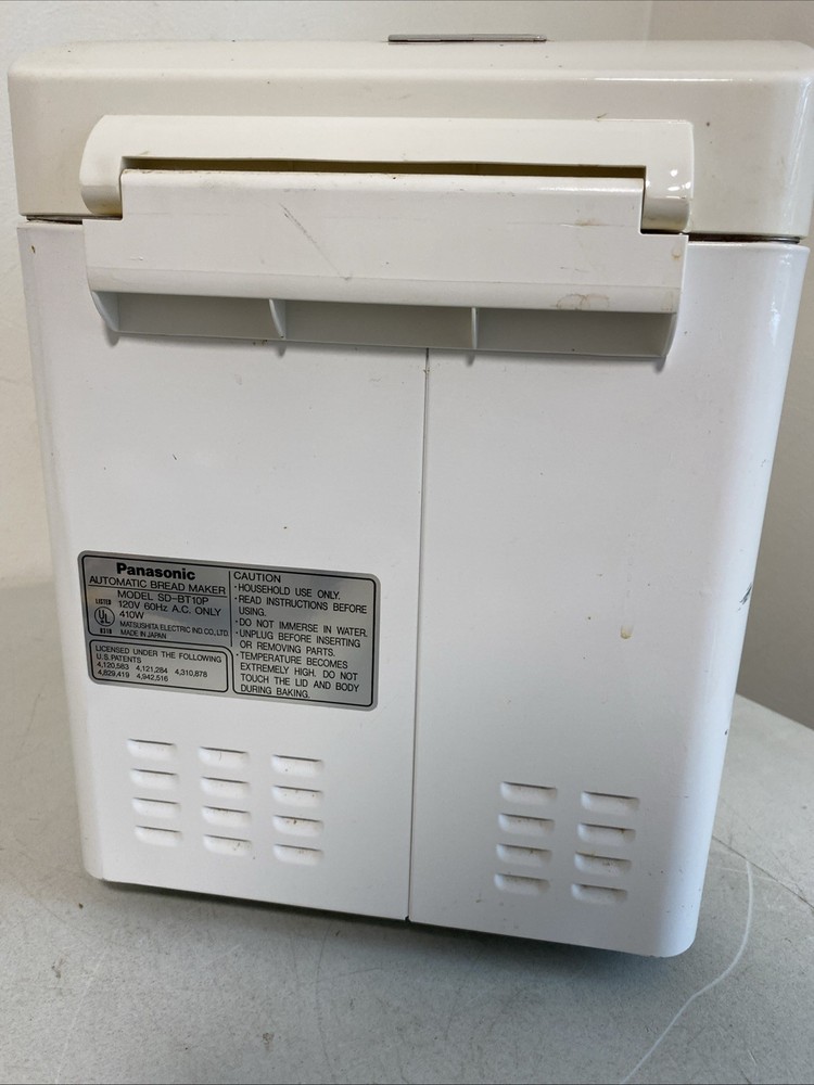 Panasonic SD-BT10P Bread Bakery Breadmaker 1 lb Loaf Bread Machine WORKS