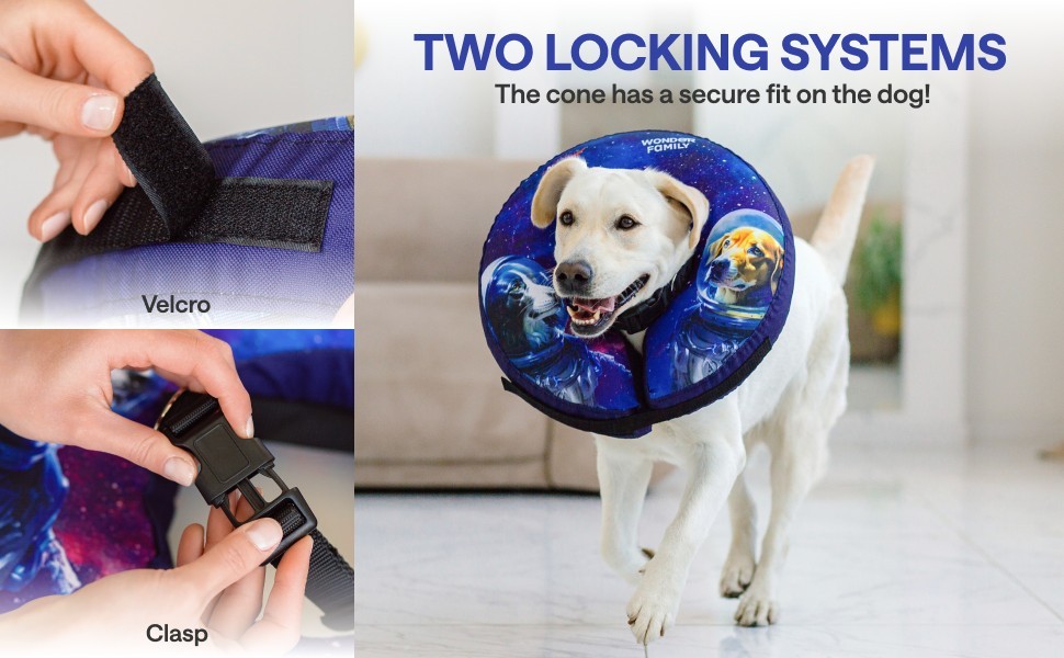 Soft Pet Recovery Inflatable Collar for Dog & Cat After Surgery Protective Cone