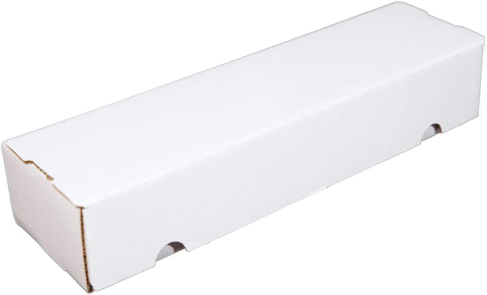 3 Pack Trading Card Storage Boxes 800 Count White Stackable