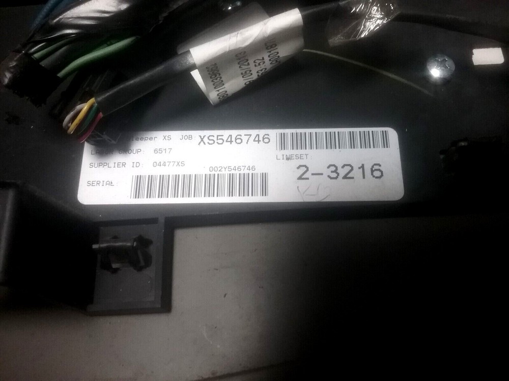 INTERNATIONAL SLEEPER CONTROL PANEL XS546746