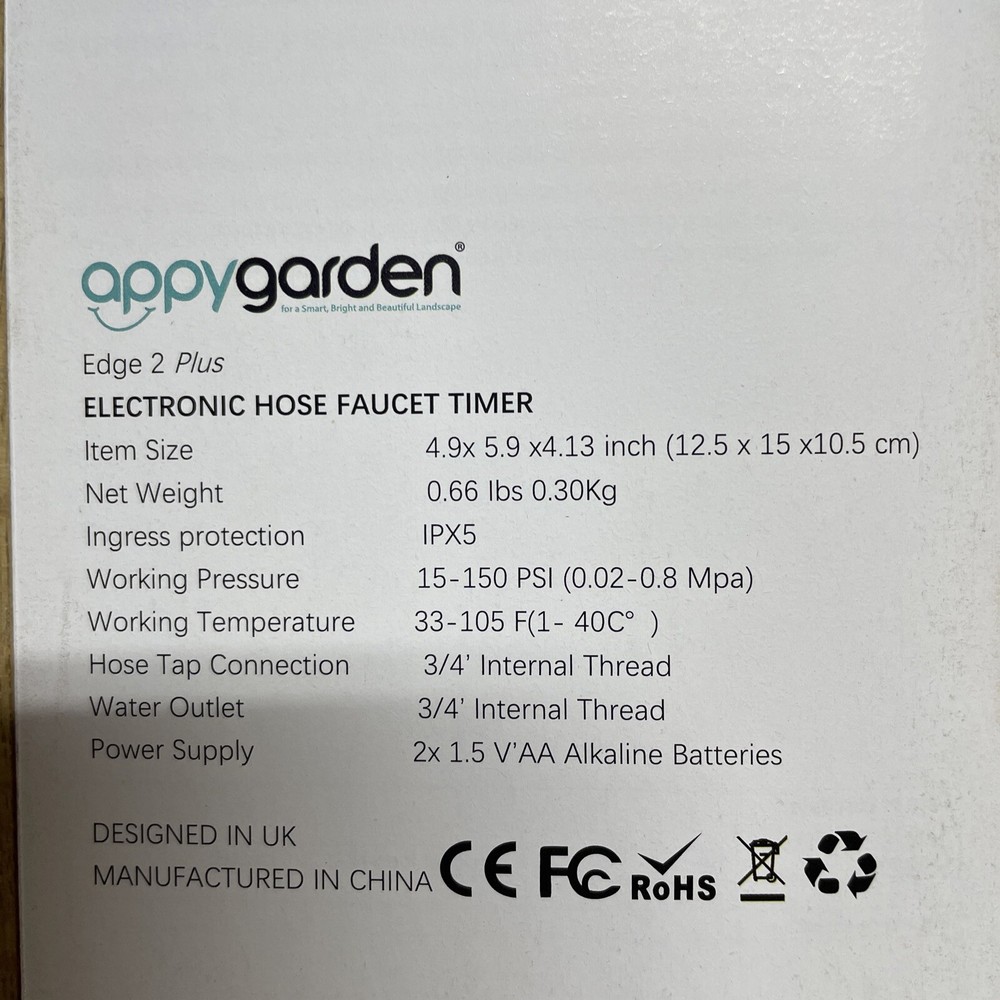 New Digital Programmable Electronic Hose Faucet Timer | 2 Station