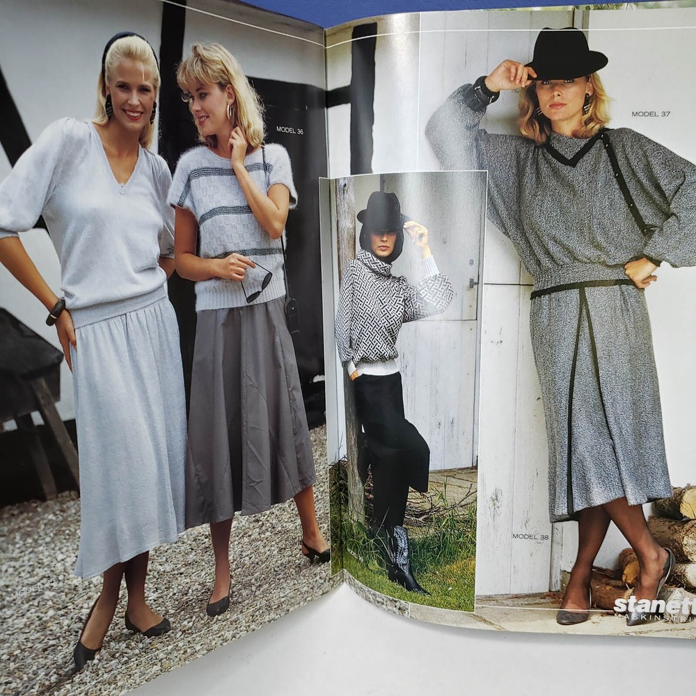STANETT MASKINSTRIK NR 5 Machine Knitting Patterns Women
