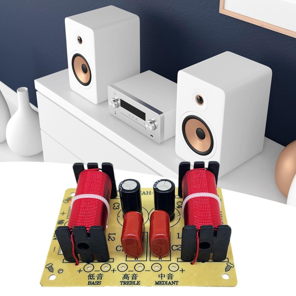 3 Way Speaker Audio Frequency Divider 150W Hi-Fi Crossover Filter Module Board