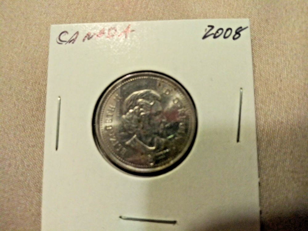 2008 CANADA QUARTER--FREE SHIP--HIGH GRADE.