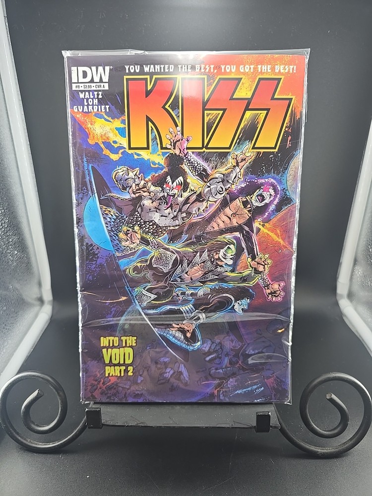KISS INTO THE VOID IDW COMICS 3 comic Lot