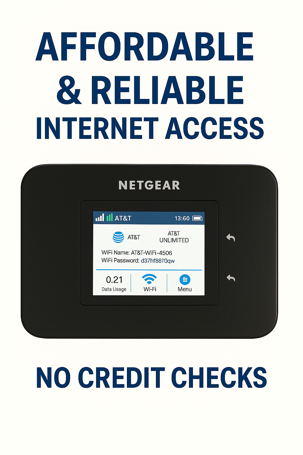 🔥Netgear 815S Hotspot with AT&T or T-Mobile Unlimited Data | 3-Day Free Trial |