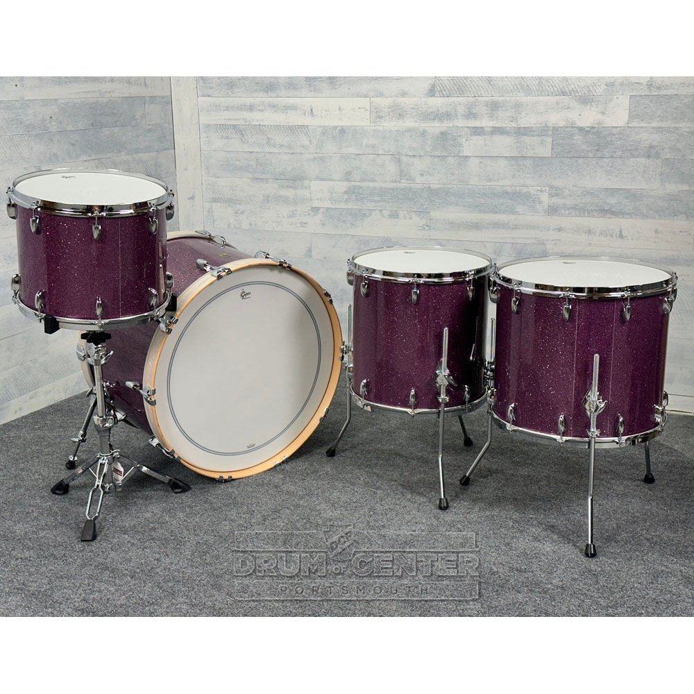 Gretsch Broadkaster "Purple Monster" 4pc Drum Set