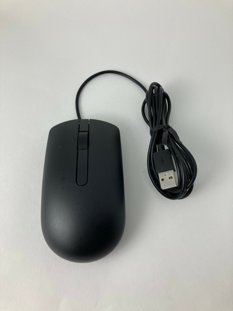 Genuine Dell USB Optical Mouse with 3 Button MS1116t  For PC / Laptop