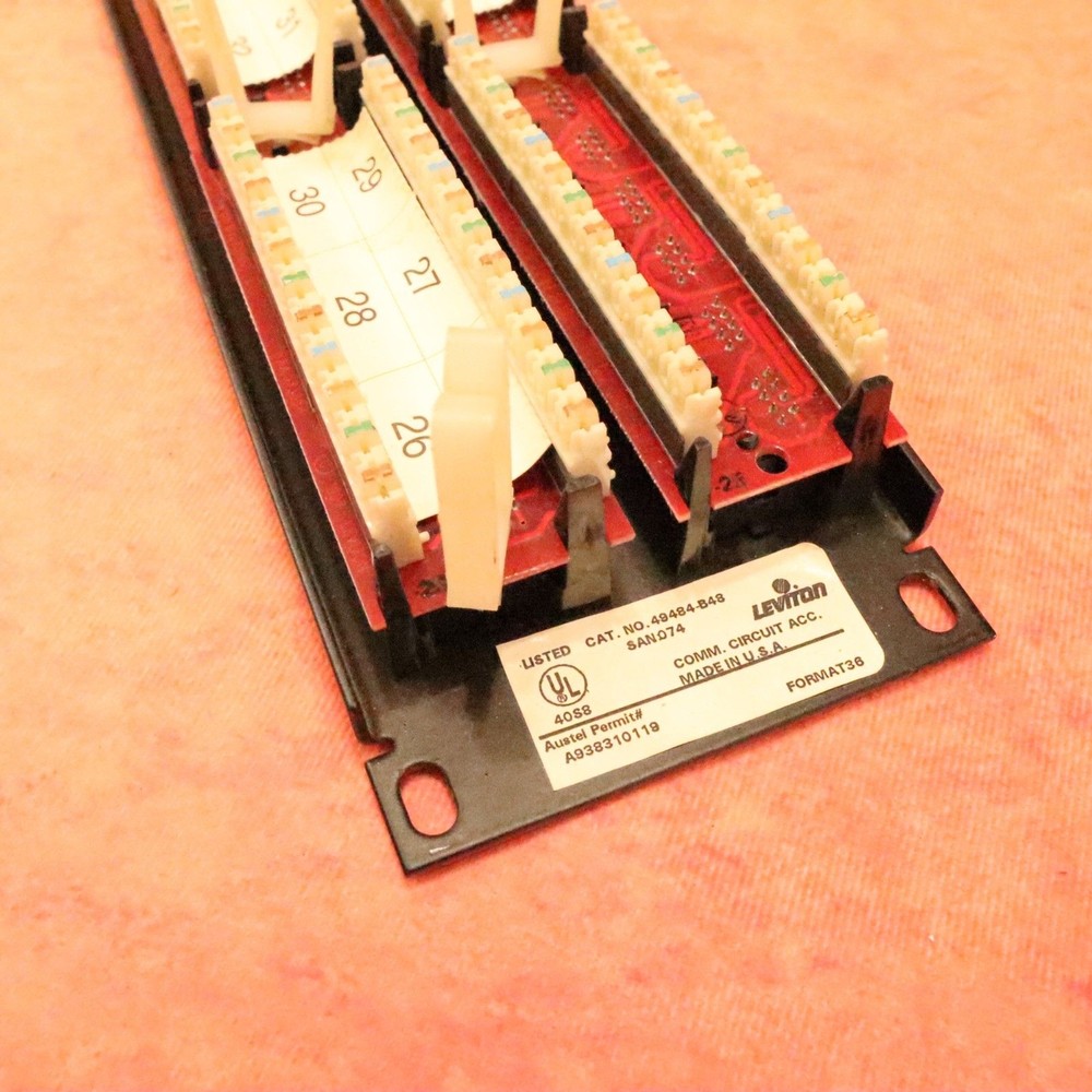 Liviton Telecom INFOTAP CATEGORY 5 Universal 48 PORT Patch Panel