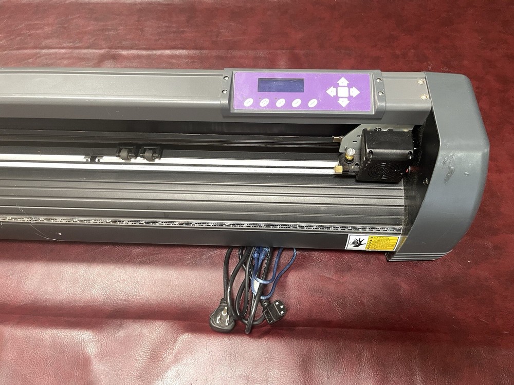Cutter Plotter 34” Vinyl Cutting Printing Machine Model KI-870S Tested Used Work