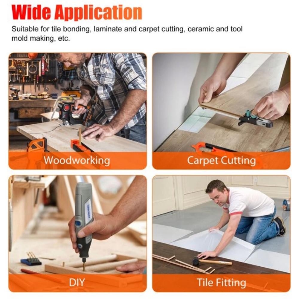 NEW Contour Gauge Profile Duplicator with Lock Precise Measuring Tool Woodwork