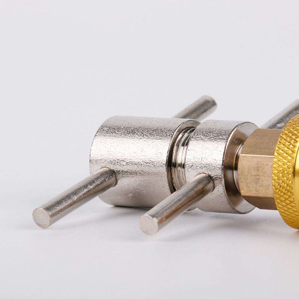 1/4 Inch Brass Quick Coupling for Refrigerator and Cleaning Applications