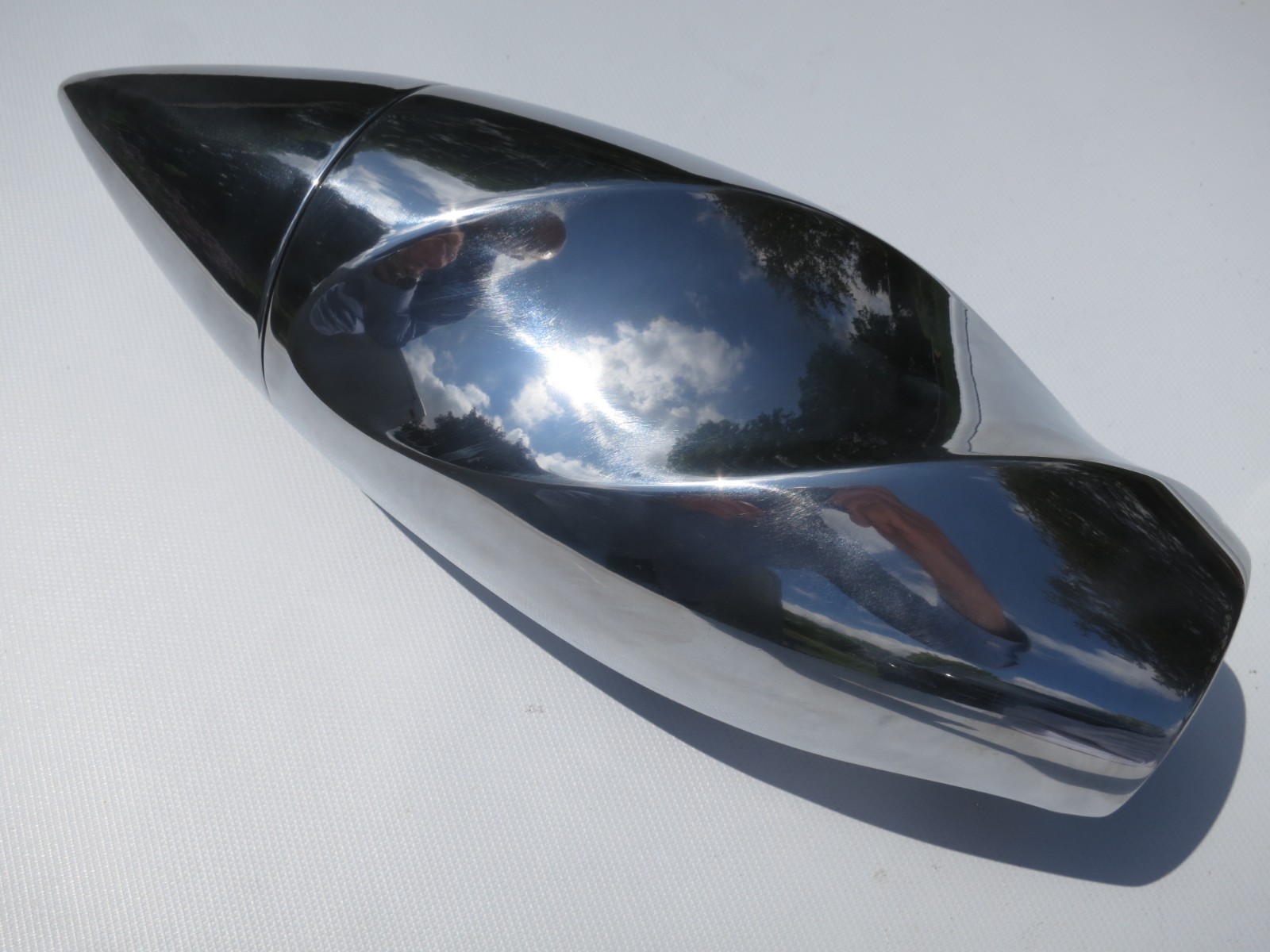 New & Extraordinary! Vintage Nambe "Twist" Cocktail Shaker Design by Fred Bould