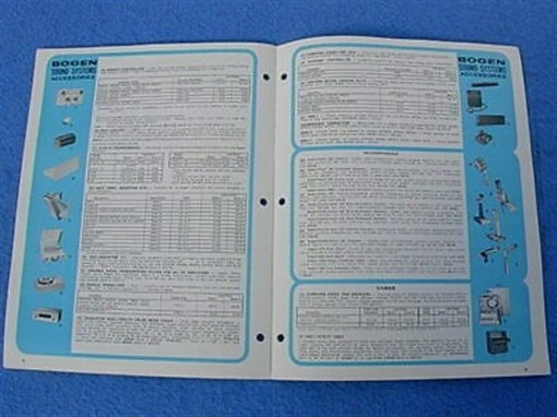 1960's Bogen Sound Systems Catalog No. 207B