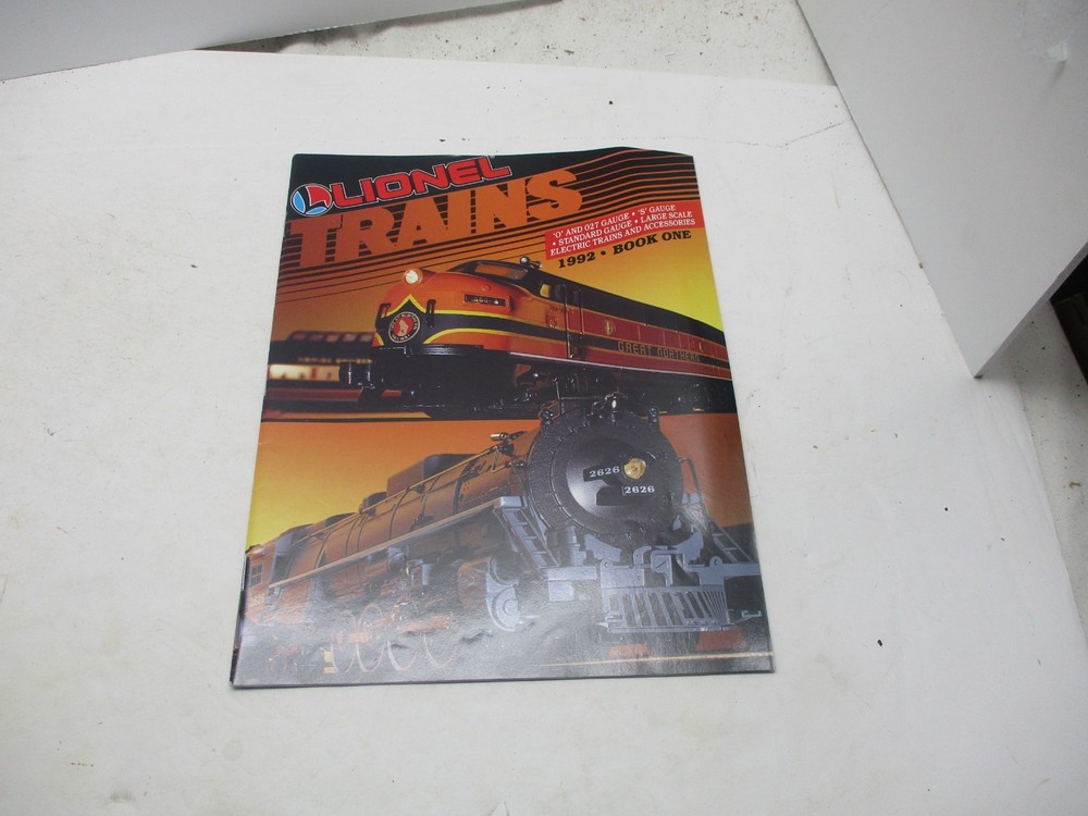 Lionel Catalog 1992 Book One