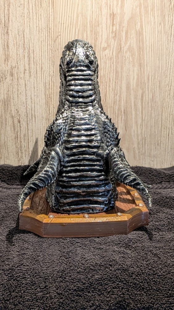 Western Dragon Trophy Wallmount - 3D Printed
