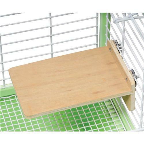 Wood Side Platform (Medium) - Cage Shelf - Sugar Glider, Squirrel, Hamster