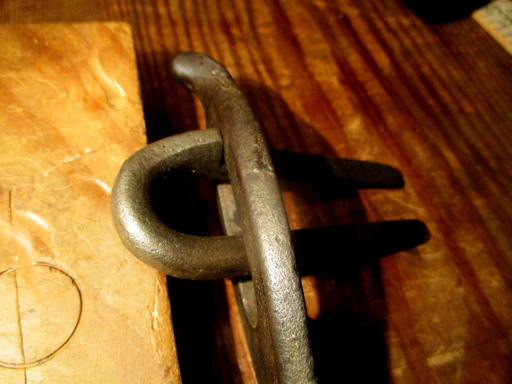 Pair Iron Barn Door Hook Latch Staples Hardware