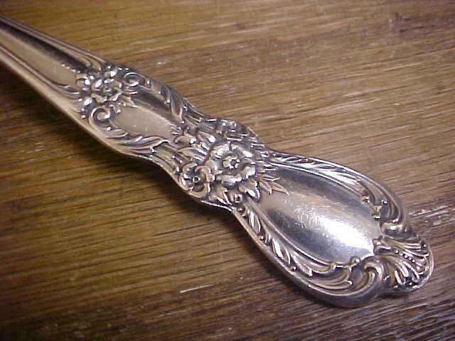 International Silverplate HERITAGE Serving Spoons (2) & Master Butter Spreader