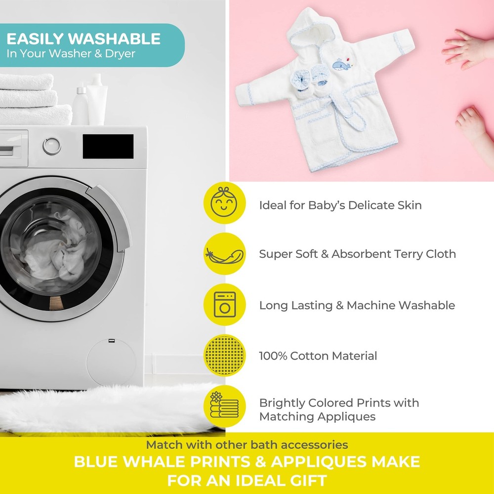 Spasilk One Size Blue Whale