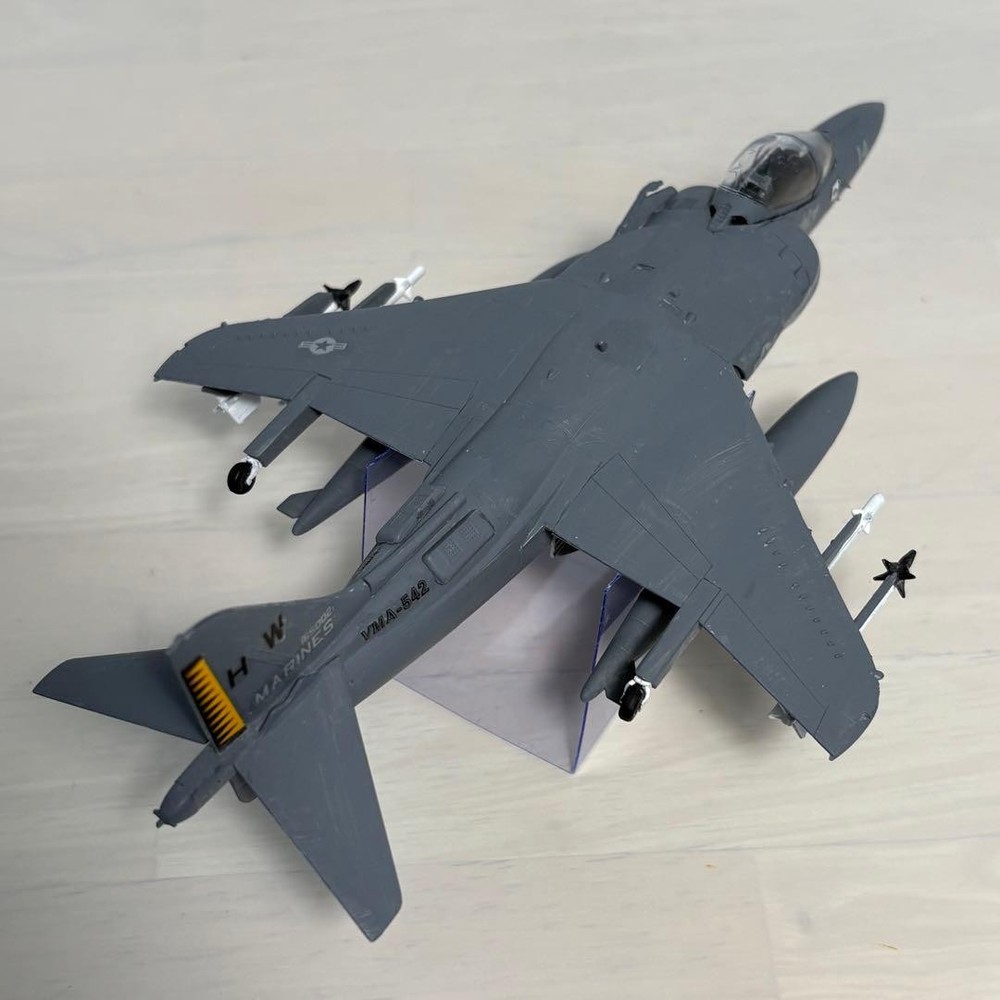 Assembled U.S.M.C Av-8B Harrier Ii Plus Plastic Model Completed 2 Japan