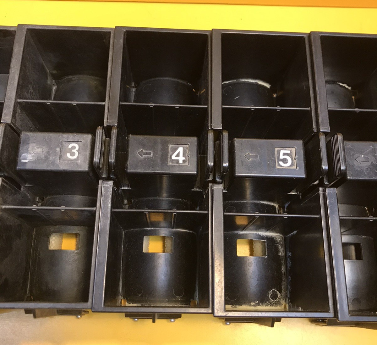 Noritsu QSF V-30 Film Processor Crossover Guides #'s 1- 7 V-50, V-100 Used