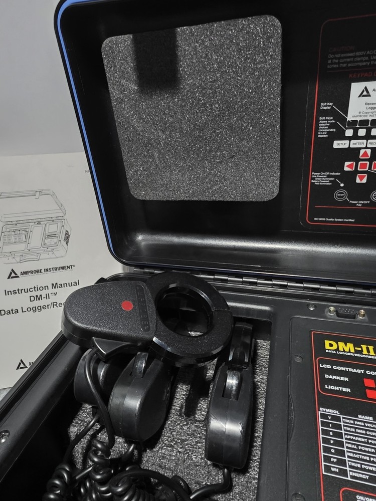 AMPROBE DM-II DATA LOGGER RECORDER Tested ,Working